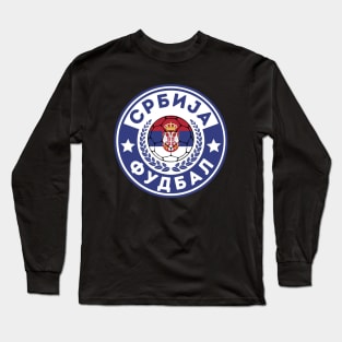 Serbia Football Long Sleeve T-Shirt